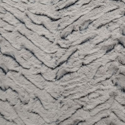 Frosted Grey Zigzag