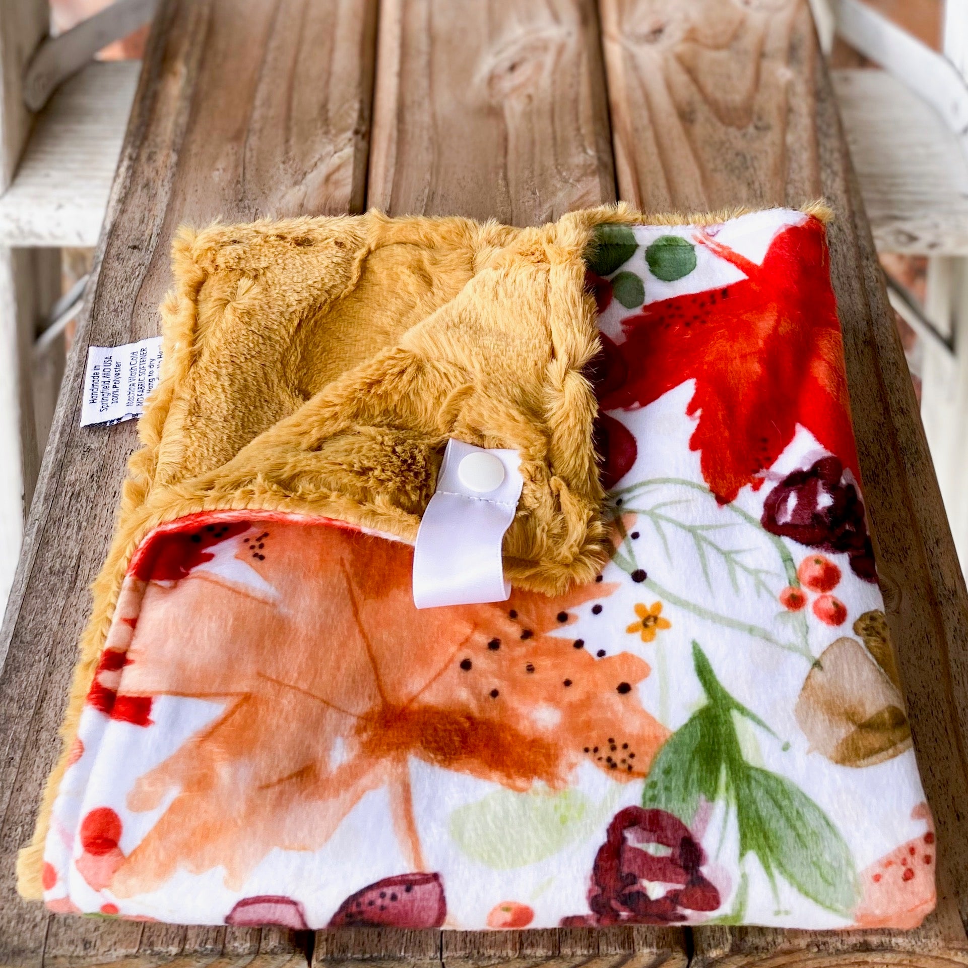 RTS Autumn Leaves Harvest Minky Loveys