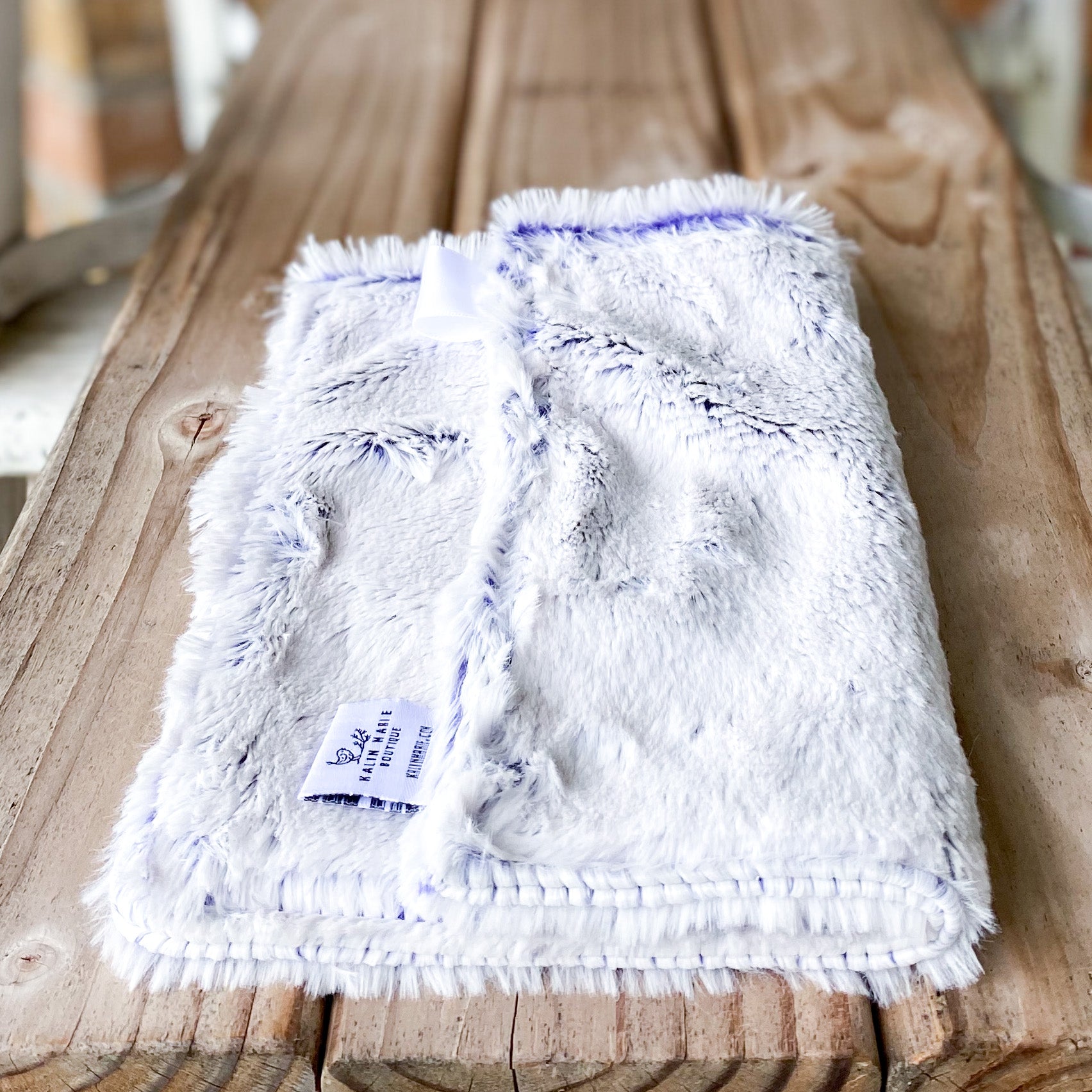 RTS Purple Frost Double Luxe Loveys