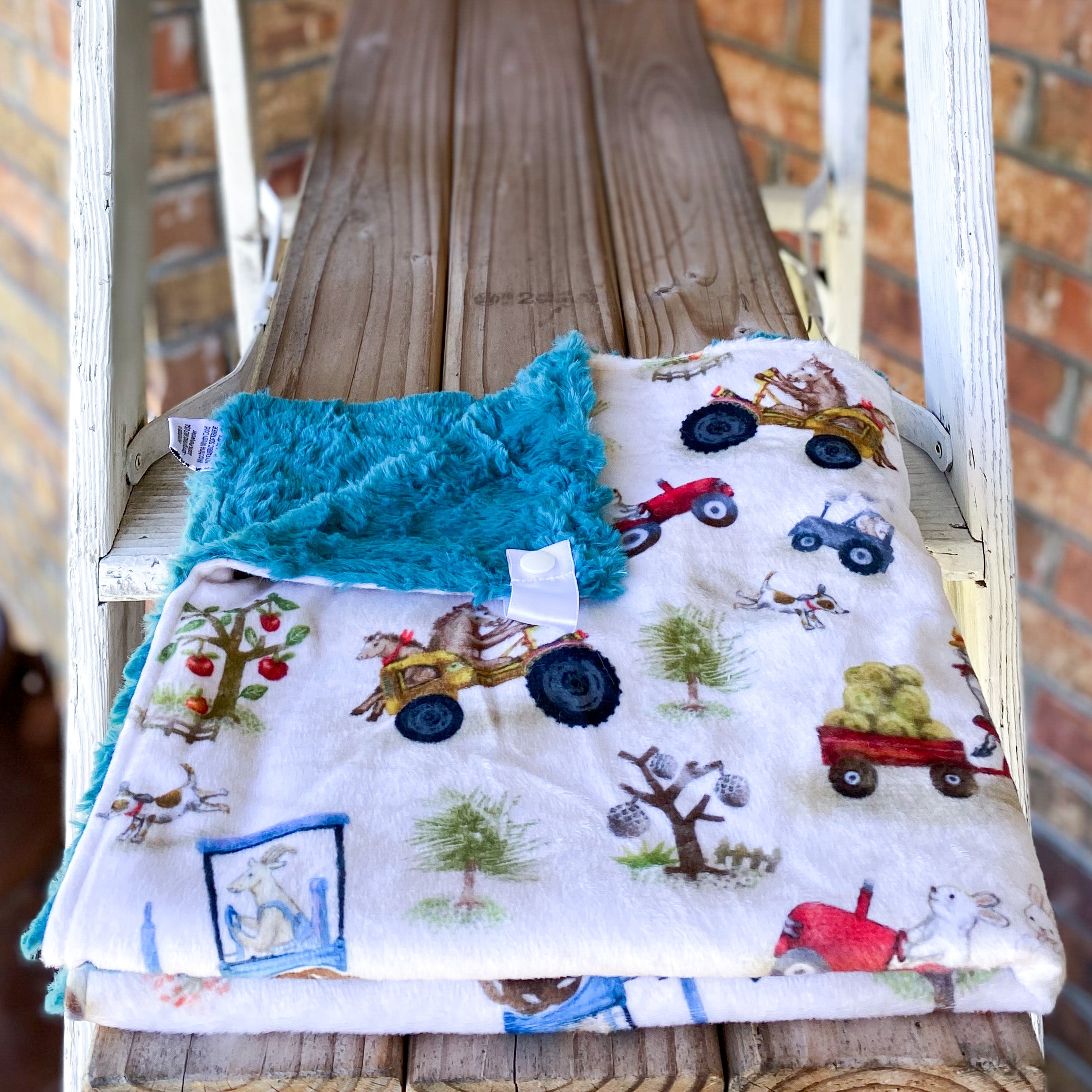 RTS Funny Farm Luxe Snuggle Loveys