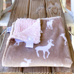 RTS Deer to me Sand Luxe Snuggle Loveys