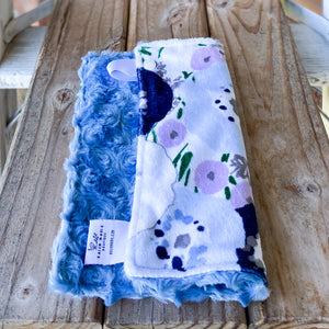 RTS Blossom Bluebell Minky Loveys