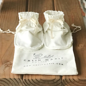 Eden Cotton Knit Booties