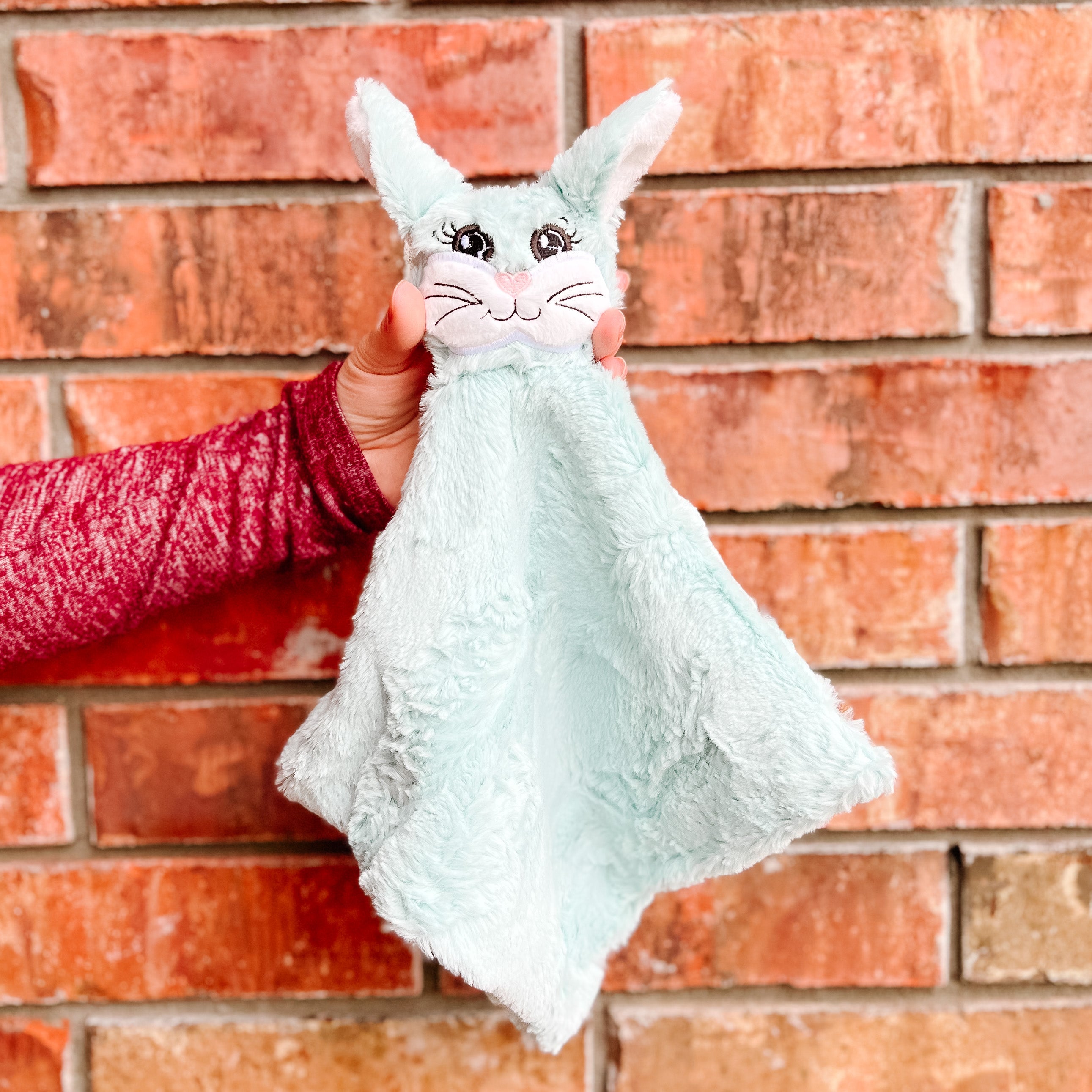 Custom Order LE Handmade Snuggle Buddy Bunny