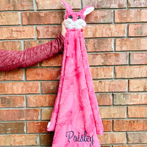 Custom Order LE Handmade Snuggle Buddy Bunny