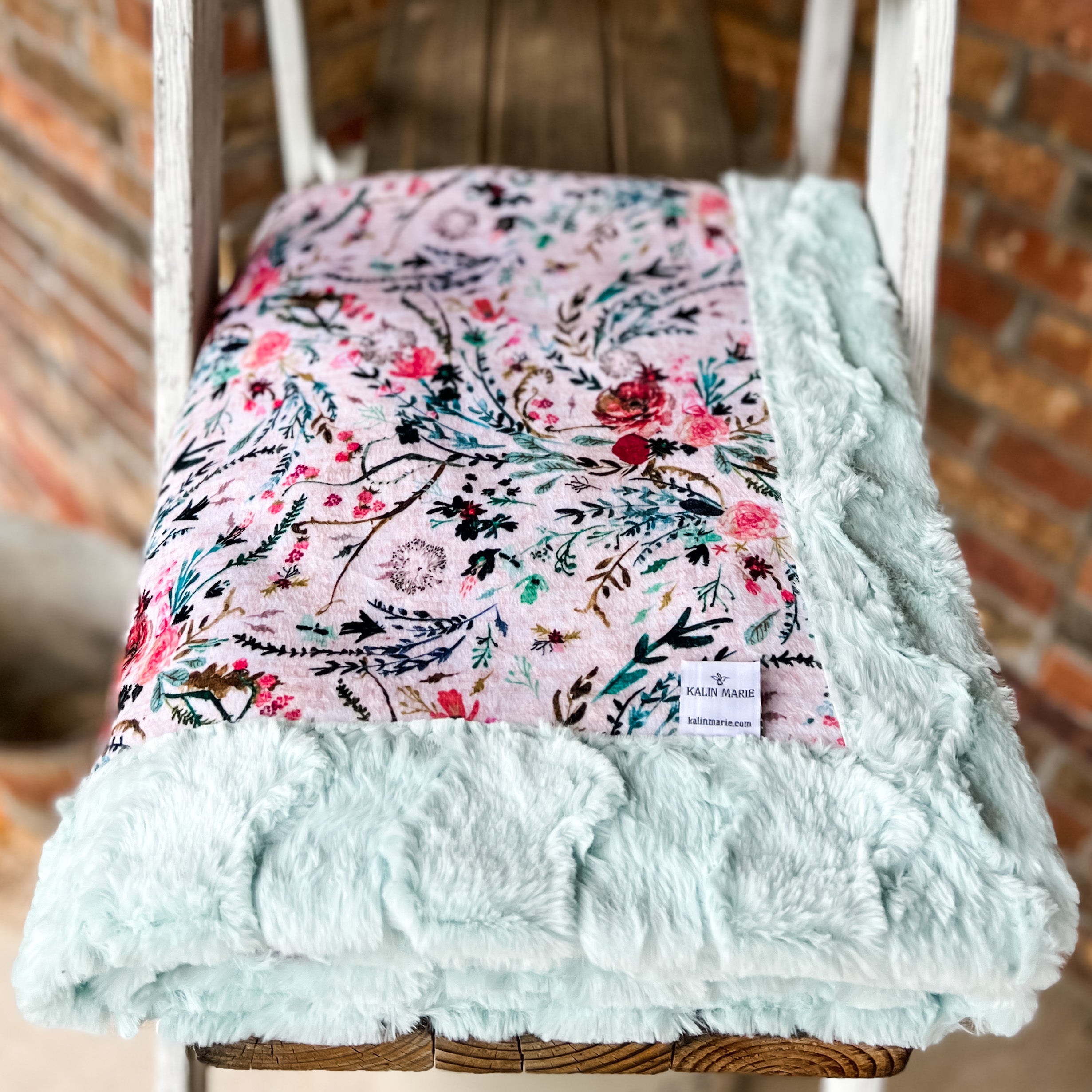 RTS LE Spoonflower Fable Floral Blankets
