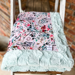 RTS LE Spoonflower Fable Floral Blankets