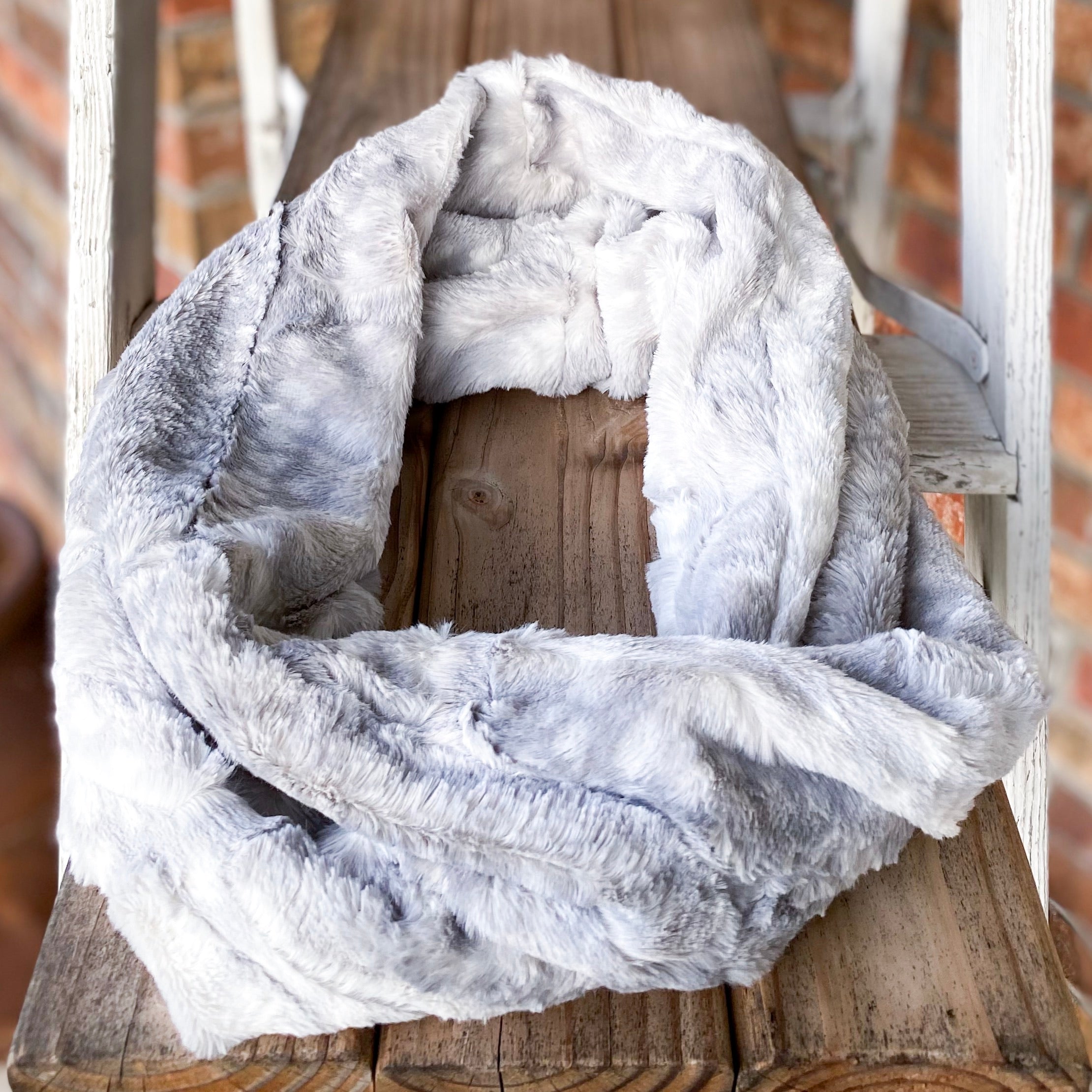 X-Large Minky Adult Infinity Scarves - Ready to Ship