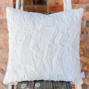 Finished 18x18 Pillow Cover with Invisible Zipper