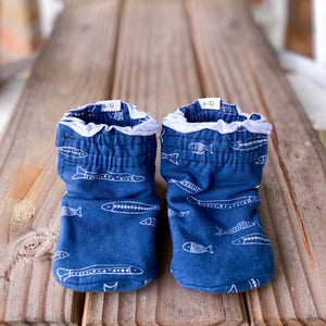 Last Chance! RTS Caleb Cotton Knit Booties