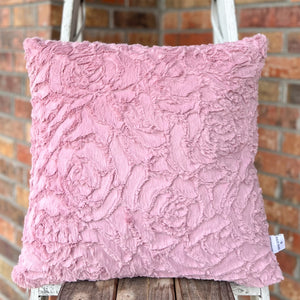 Finished 18x18 Pillow Cover with Invisible Zipper