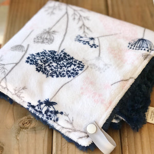 Easy Order Queen Anne's Lace Luxe Smooth Minky Lovey