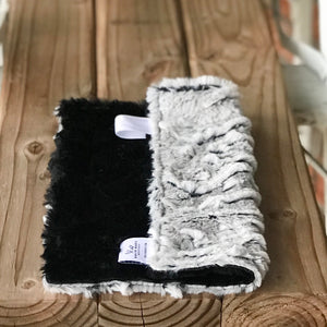 RTS Frosted Grey Zigzag Double Luxe Lovey