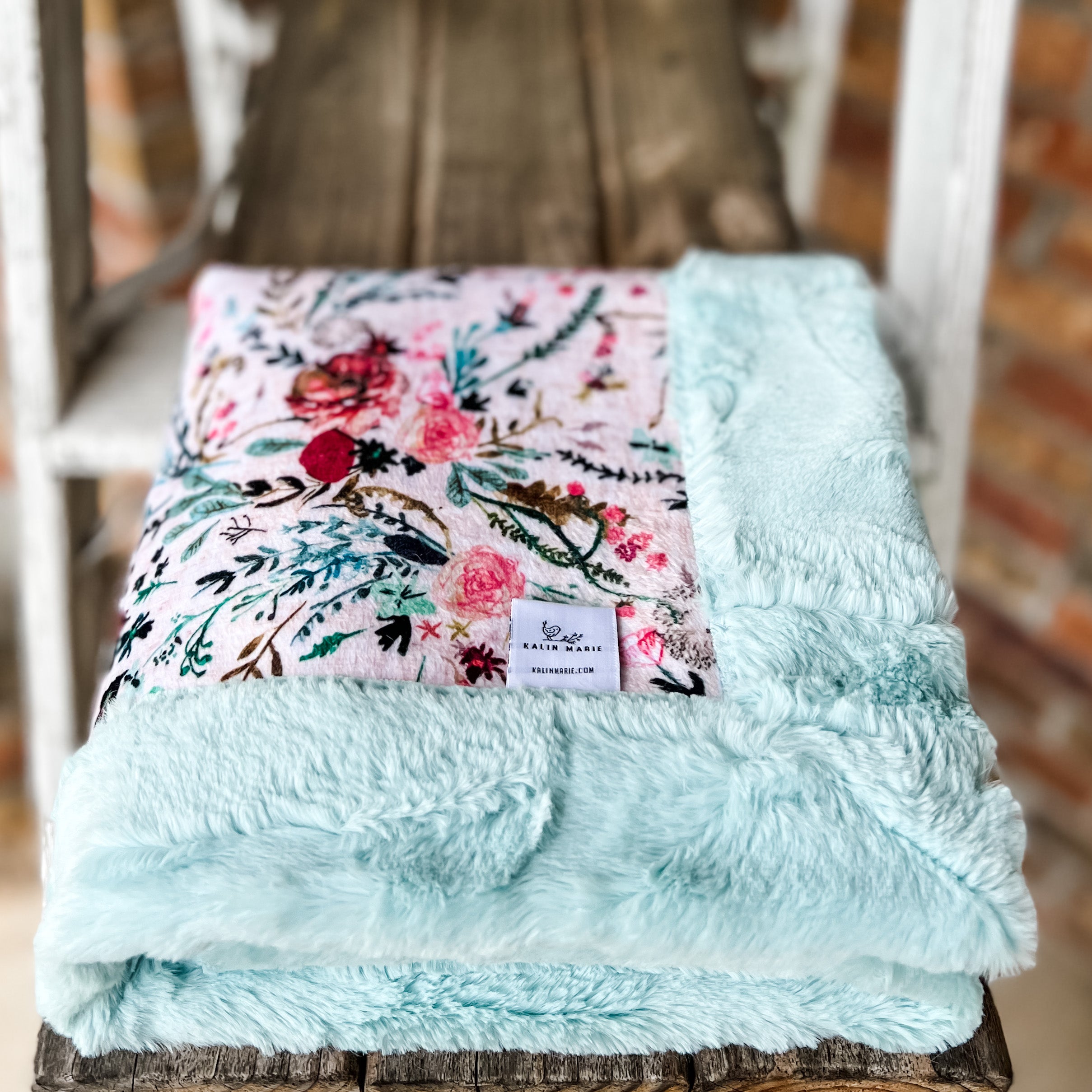 RTS LE Spoonflower Fable Floral Blankets