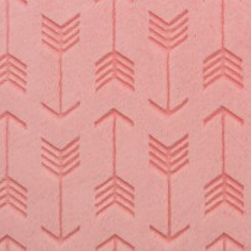 Coral Embossed Arrows