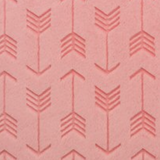 Coral Embossed Arrows