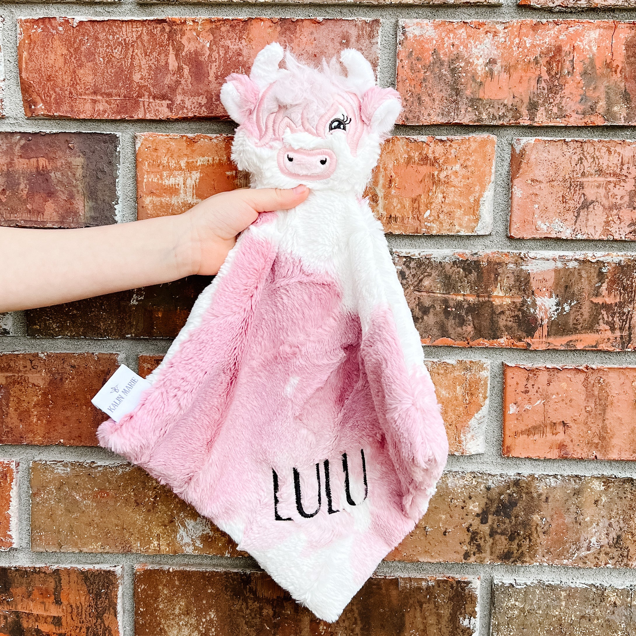 Custom Order LE Handmade Snuggle Buddy Highland Cow