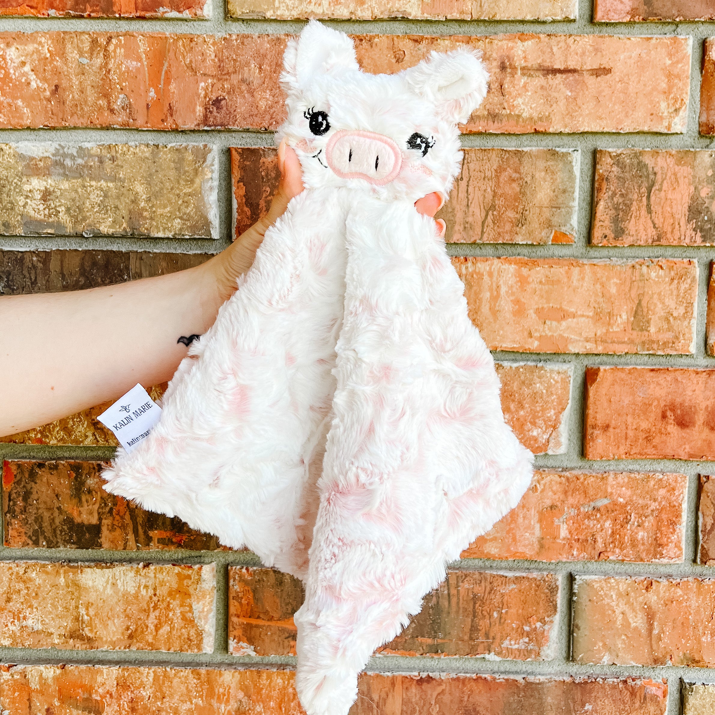 Custom Order LE Handmade Snuggle Buddy Pig