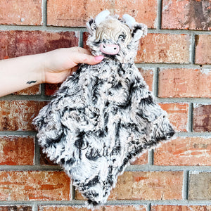 Custom Order LE Handmade Snuggle Buddy Highland Cow