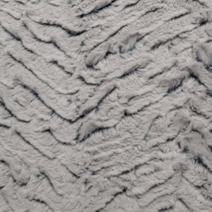 Grey Frosted Zigzag