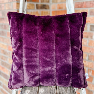 Finished 18x18 Pillow Cover with Invisible Zipper