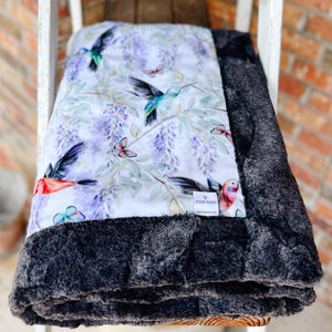 RTS New Hummingbird Snuggle Blanket