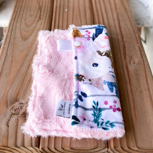 RTS Limited Edition Harper Floral Stripe Spoonflower Luxe Snuggle Lovey