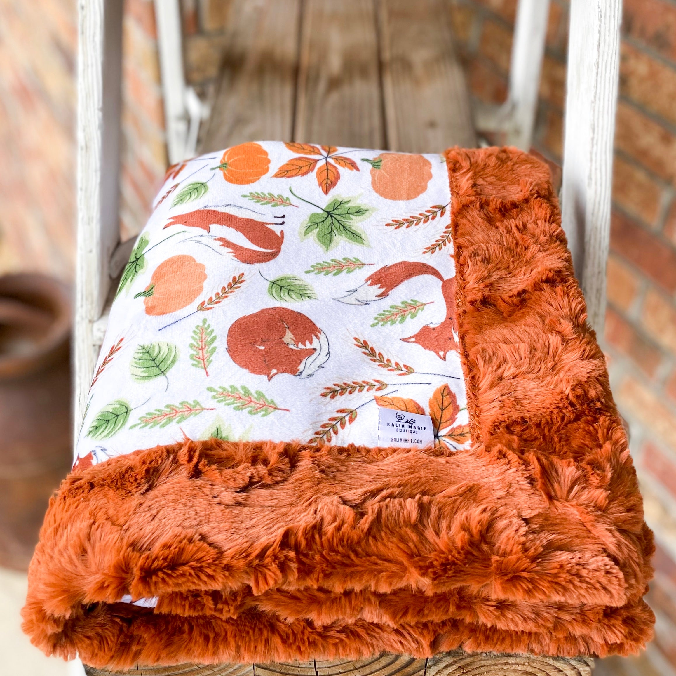 Last Chance! RTS Fall Fox Luxe Snuggle Blankets
