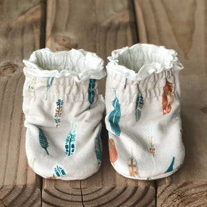 Limited Edition Reversible Rowen Cotton Knit Booties