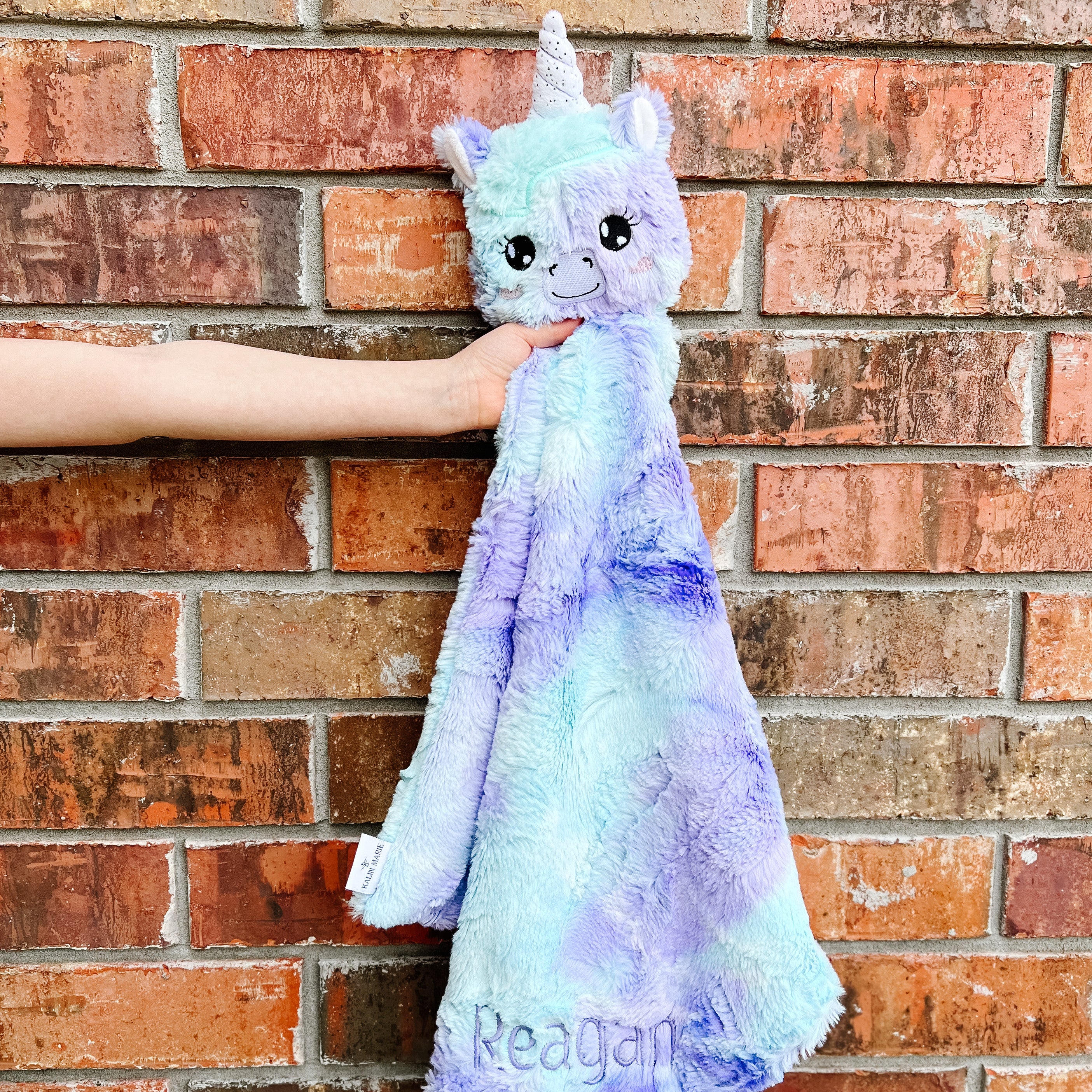 Custom Order LE Handmade Snuggle Buddy Unicorn