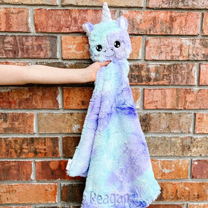 Custom Order LE Handmade Snuggle Buddy Unicorn