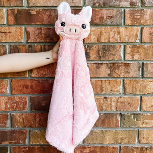 Custom Order LE Handmade Snuggle Buddy Pig
