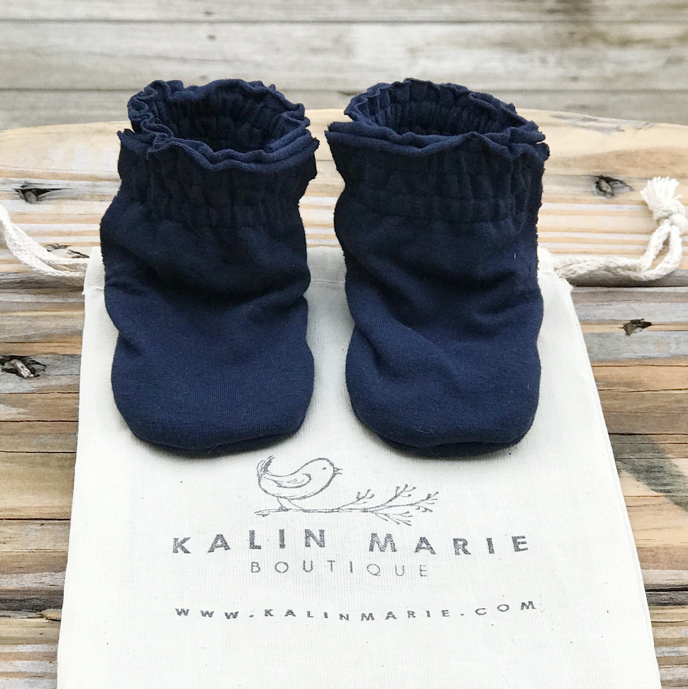 Parker Cotton Knit Booties