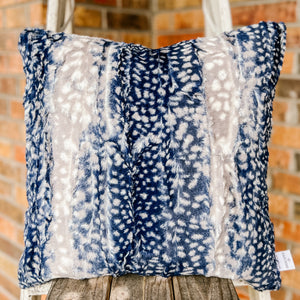 Finished 18x18 Pillow Cover with Invisible Zipper