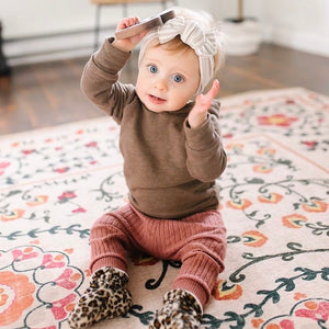 LE Vada Minky Booties Ready to Ship