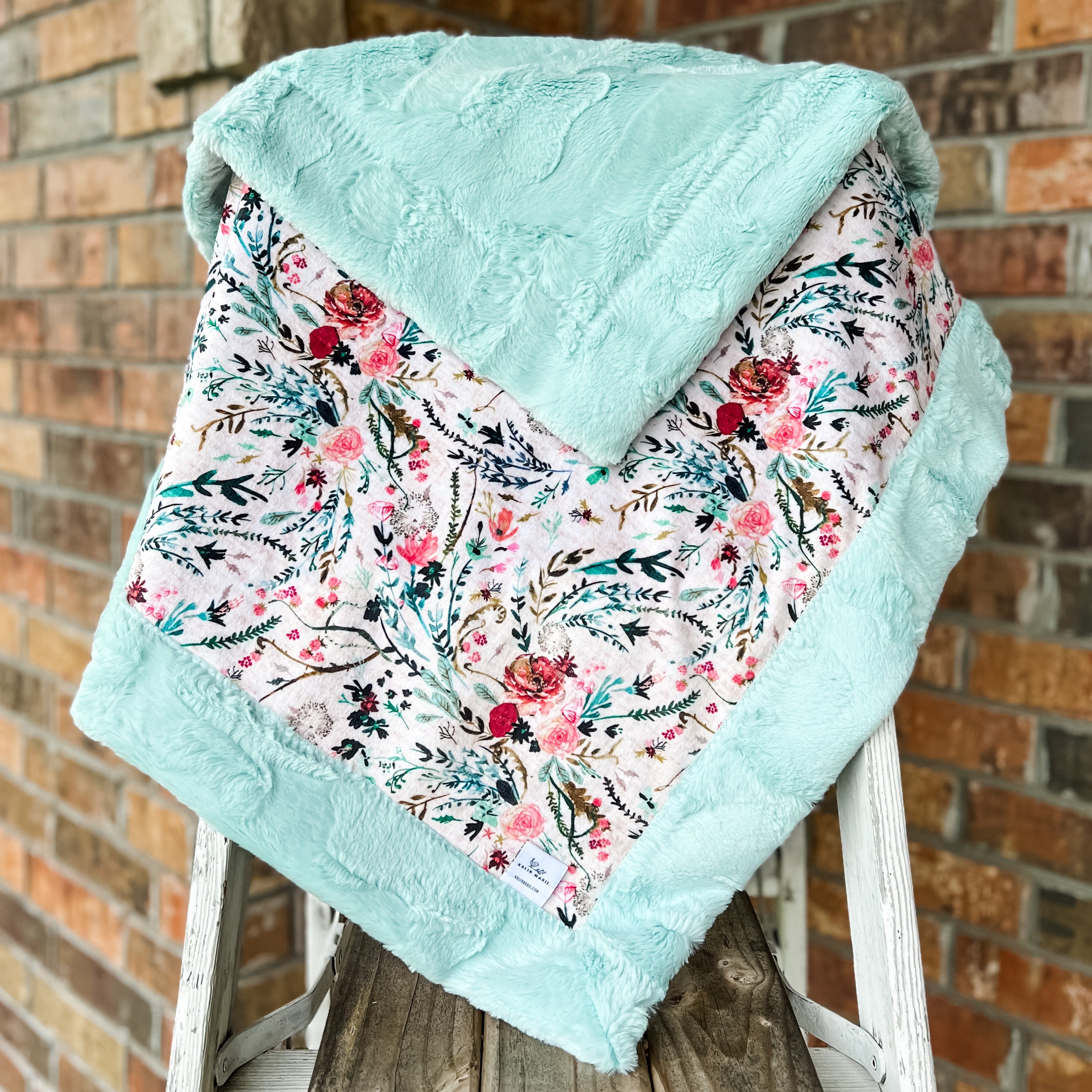 RTS LE Spoonflower Fable Floral Blankets