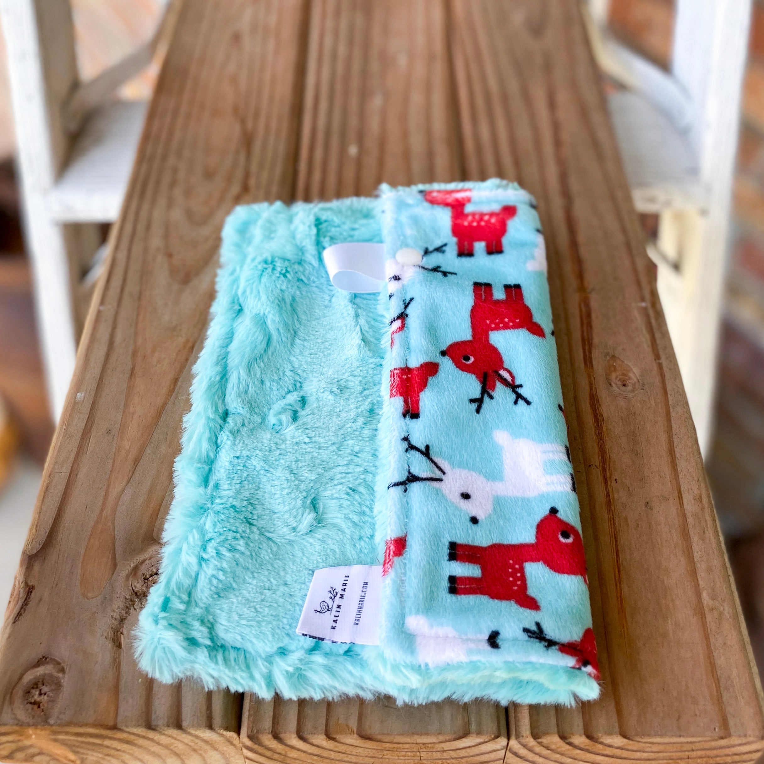 Last Chance! RTS Holiday Reindeer Loveys & Blankets