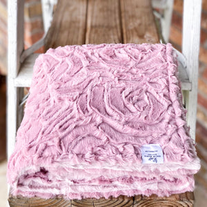 Easy Order Demi Rose Woodrose & Rosewater Hide Double Luxe Blanket