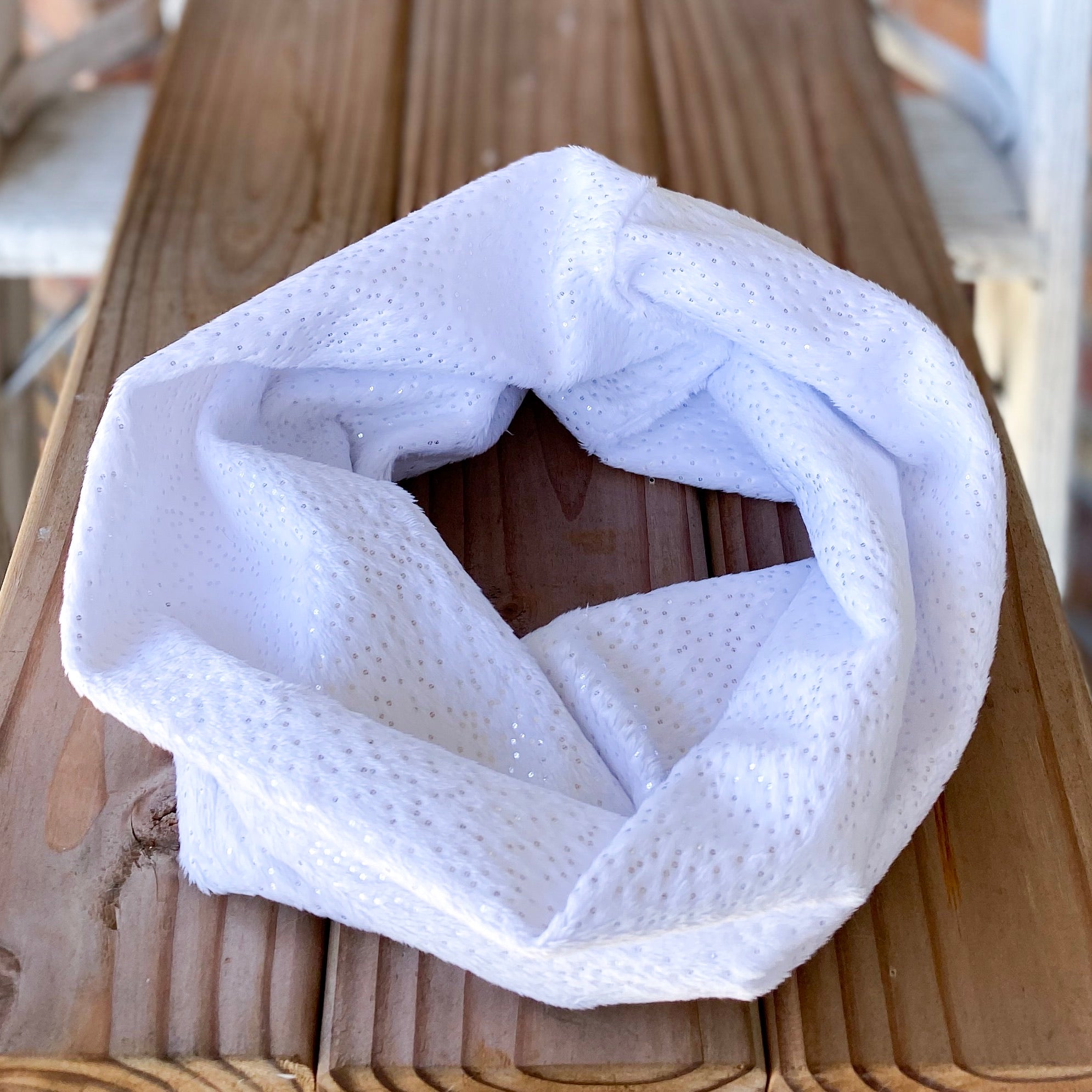 Last Chance! RTS Sparkle Minky Infinity Scarves