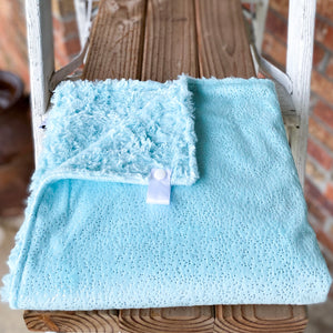 RTS Saltwater Sparkle Luxe Snuggle Loveys