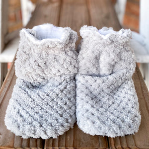 Classic Style Booties 6-12 months - 5" Sole Ready to Ship