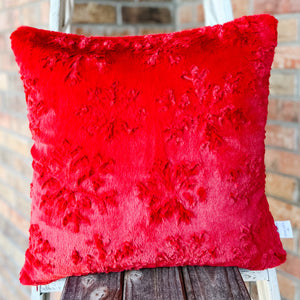 Finished 20x20 Pillow Cover with Invisible Zipper