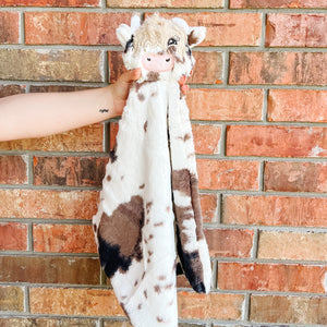 Custom Order LE Handmade Snuggle Buddy Highland Cow