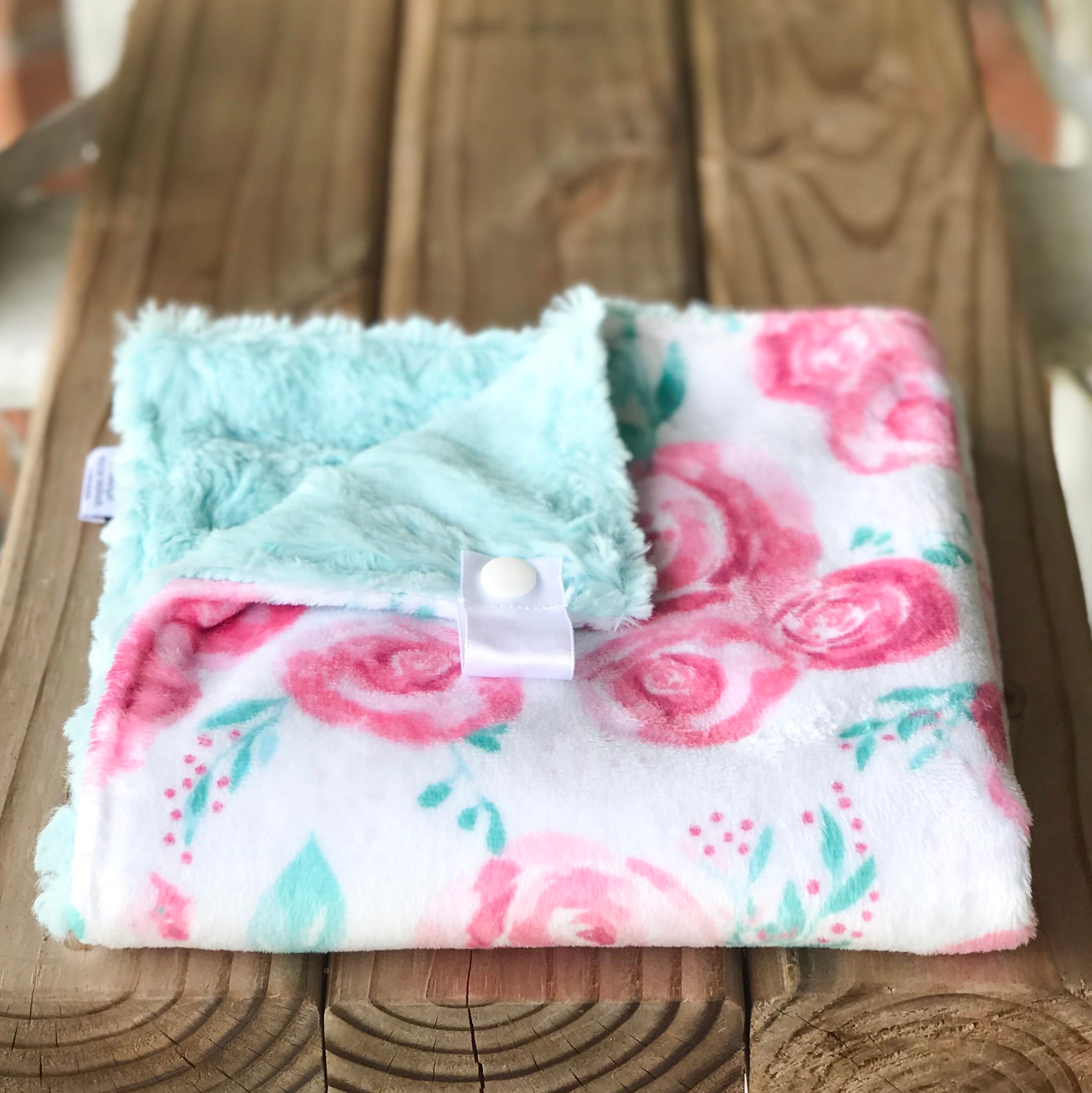 RTS Rosie Blush Luxe Snuggle Lovey