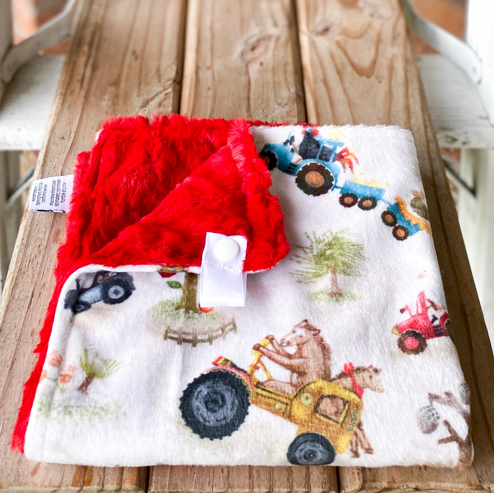 RTS Funny Farm Luxe Snuggle Loveys