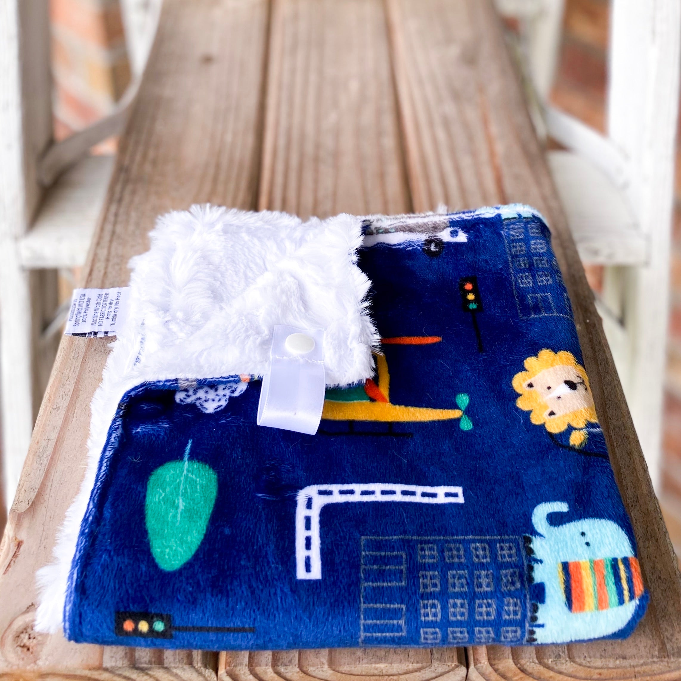 RTS Hit the Road Midnight Minky Loveys