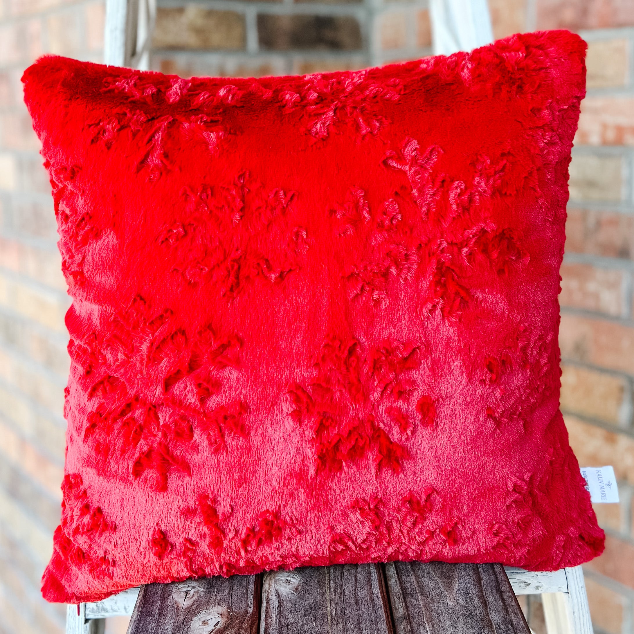 Finished 18x18 Pillow Cover with Invisible Zipper