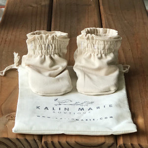 Charley Cotton Knit Booties