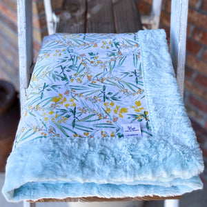 RTS Lush Mimosa Cotton Knit Blanket