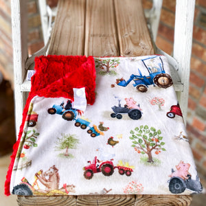 RTS Funny Farm Luxe Snuggle Loveys